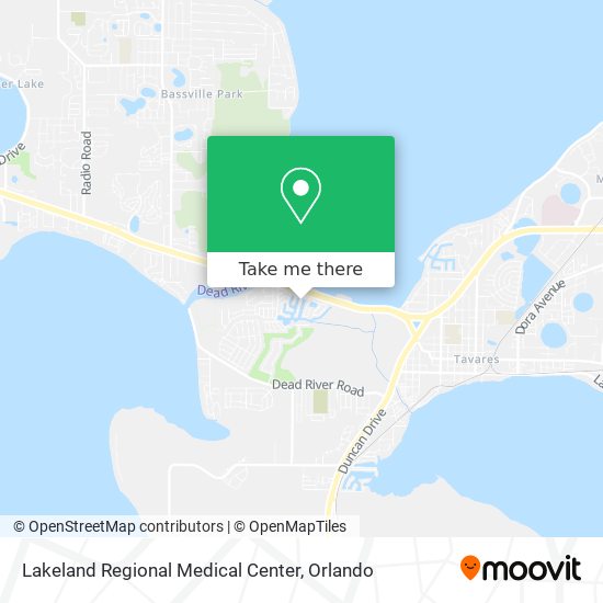 Mapa de Lakeland Regional Medical Center