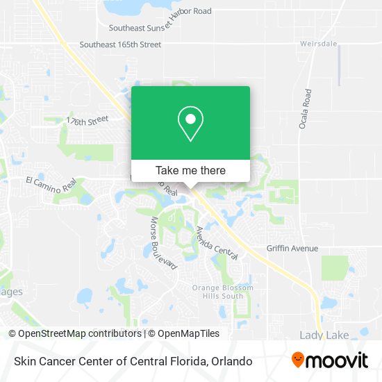 Mapa de Skin Cancer Center of Central Florida