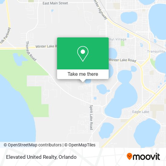 Elevated United Realty map