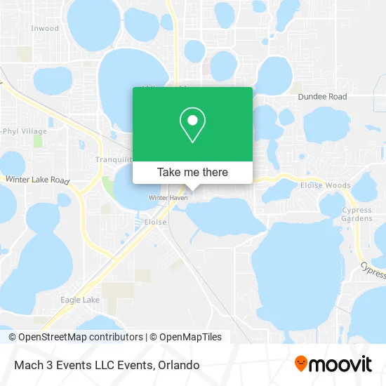 Mapa de Mach 3 Events LLC Events
