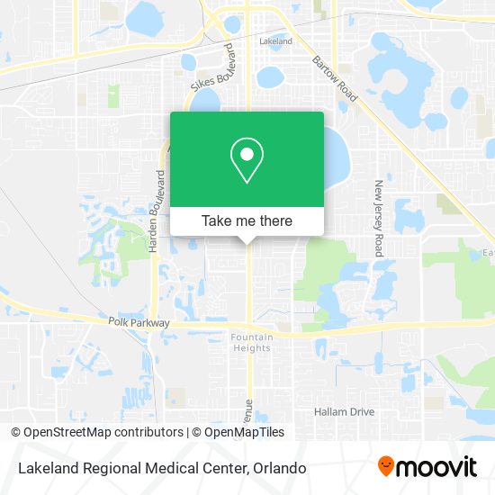 Lakeland Regional Medical Center map