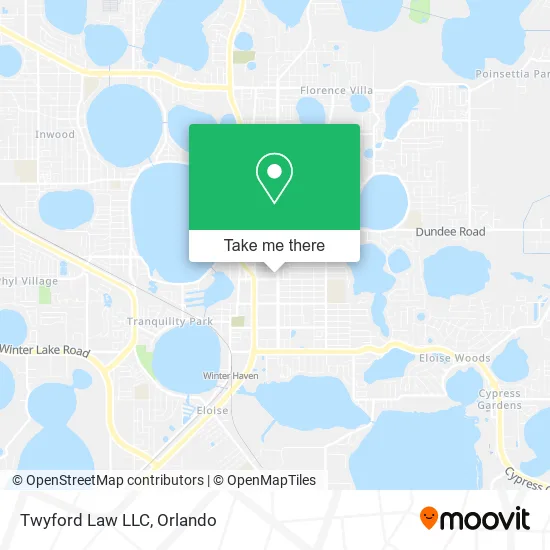 Twyford Law LLC map