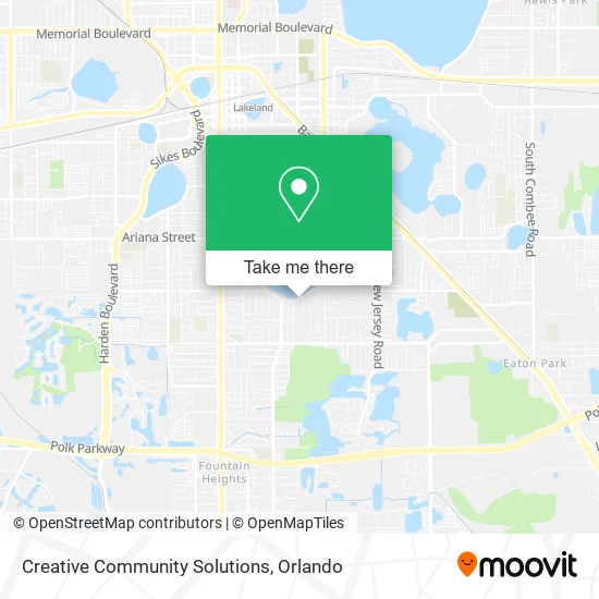 Creative Community Solutions map