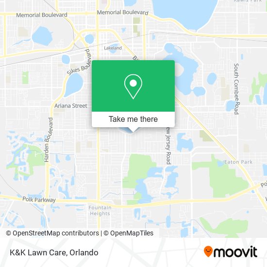 K&K Lawn Care map