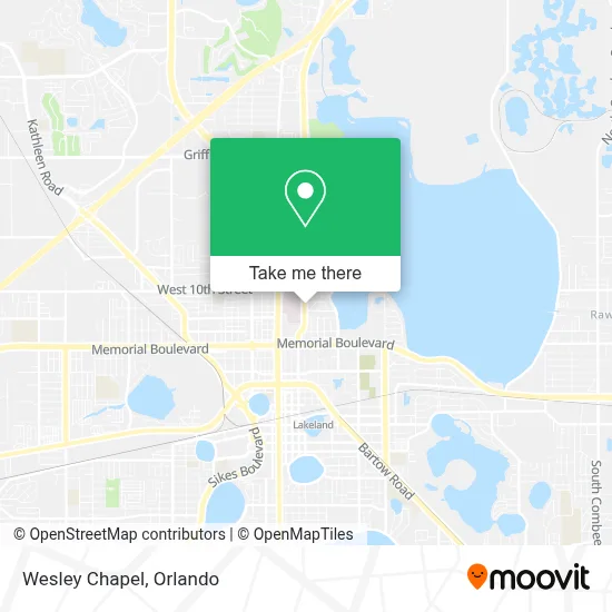 Wesley Chapel map