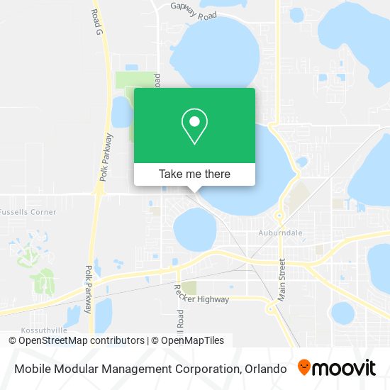 Mobile Modular Management Corporation map