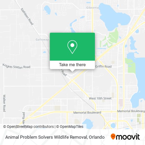 Animal Problem Solvers Wildlife Removal map