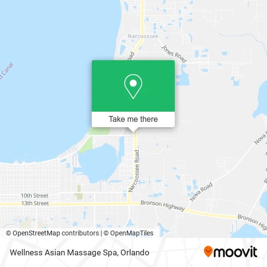 Wellness Asian Massage Spa map