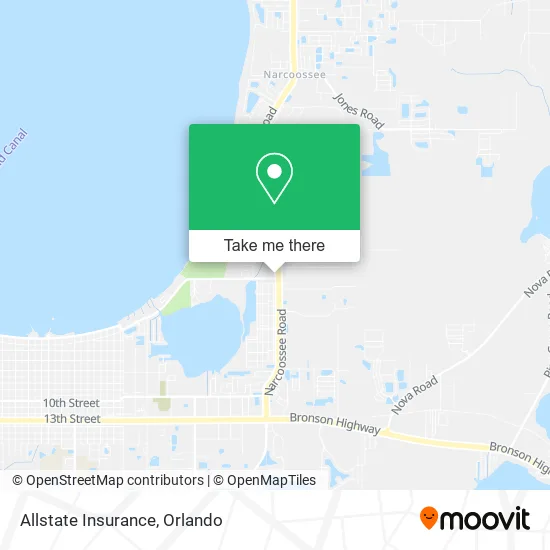 Allstate Insurance map