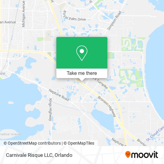Mapa de Carnivale Risque LLC