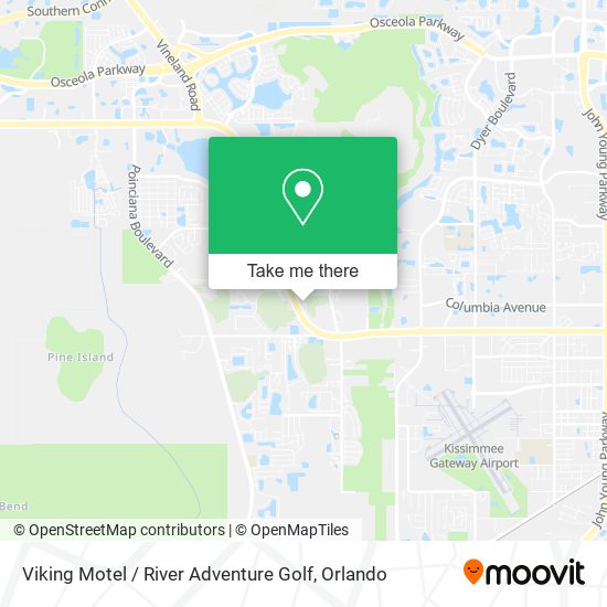 Mapa de Viking Motel / River Adventure Golf