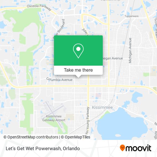 Mapa de Let's Get Wet Powerwash
