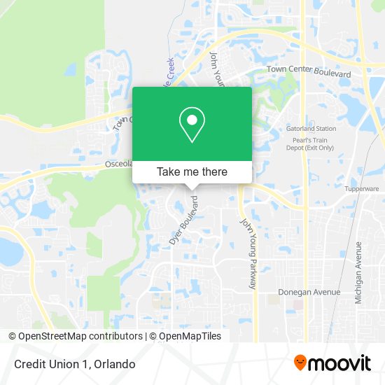 Credit Union 1 map