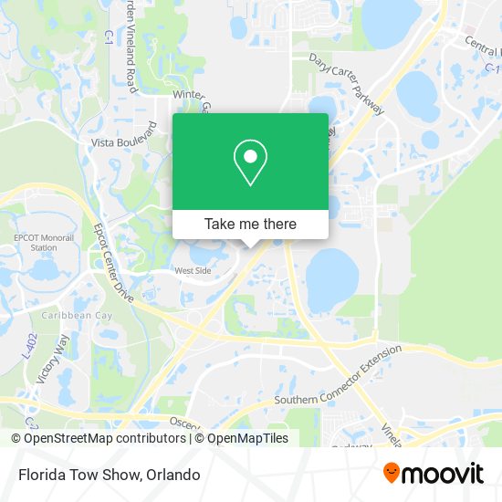 Mapa de Florida Tow Show