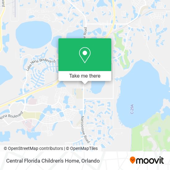 Mapa de Central Florida Children's Home