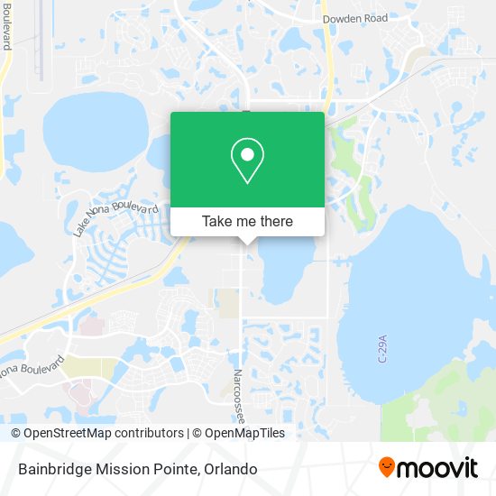 Mapa de Bainbridge Mission Pointe