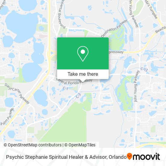 Psychic Stephanie Spiritual Healer & Advisor map