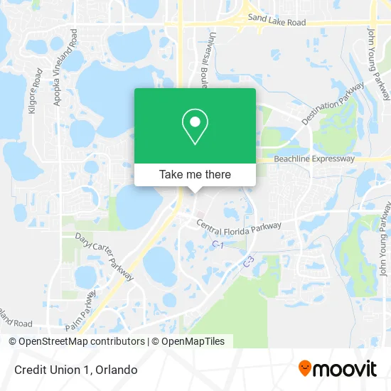 Credit Union 1 map