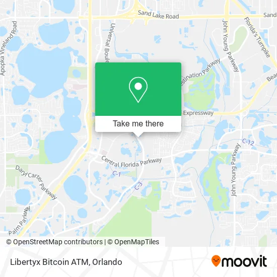 Libertyx Bitcoin ATM map