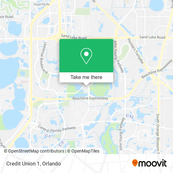 Credit Union 1 map
