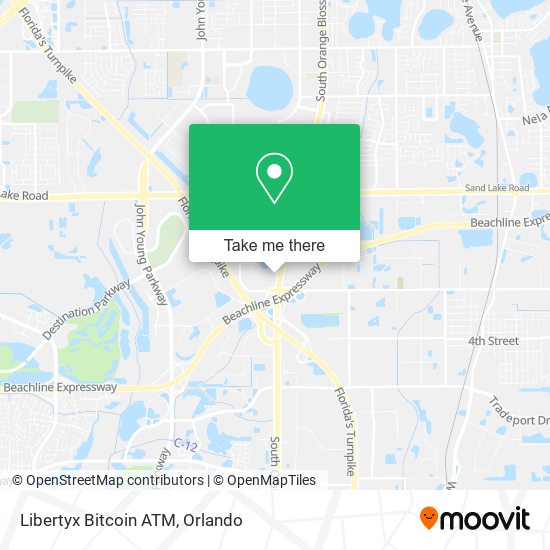 Libertyx Bitcoin ATM map