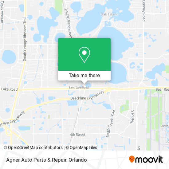 Mapa de Agner Auto Parts & Repair