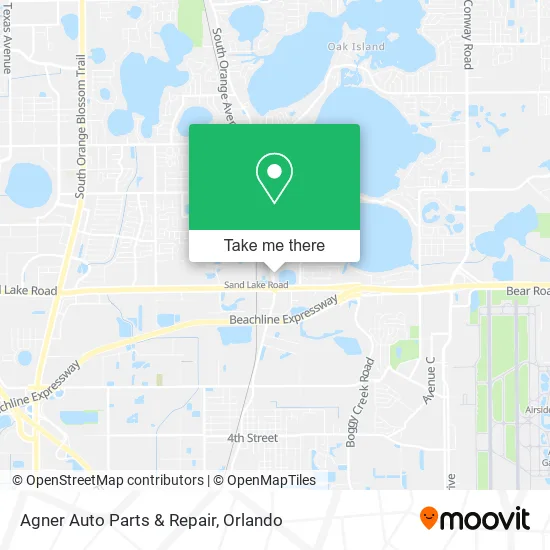 Agner Auto Parts & Repair map