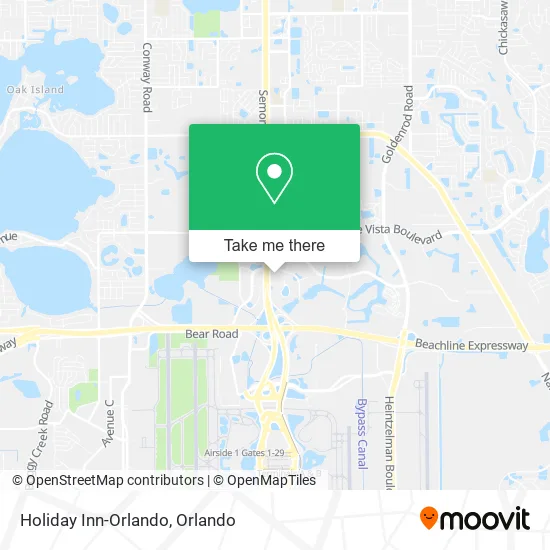 Mapa de Holiday Inn-Orlando