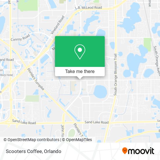 Scooters Coffee map