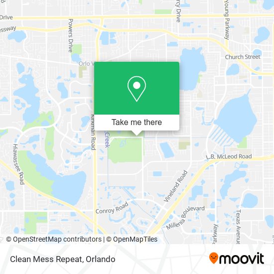 Mapa de Clean Mess Repeat