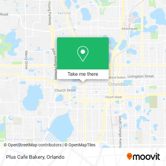 Plus Cafe Bakery map