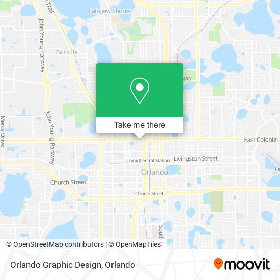 Orlando Graphic Design map