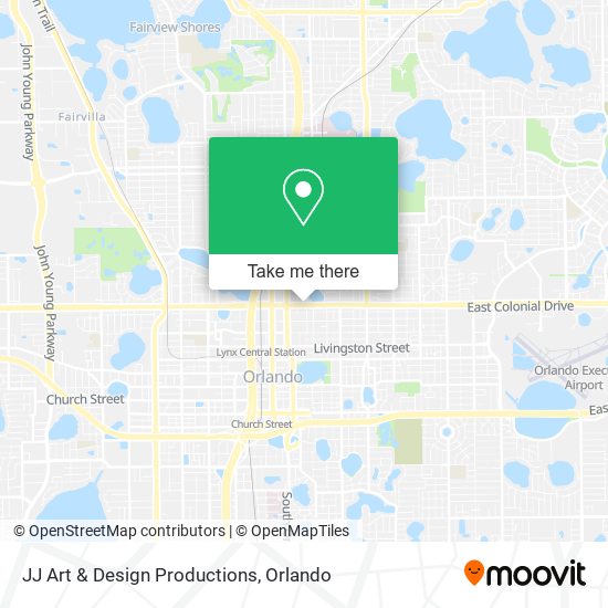 Mapa de JJ Art & Design Productions