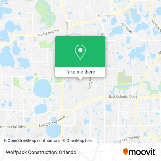 Wolfpack Construction map