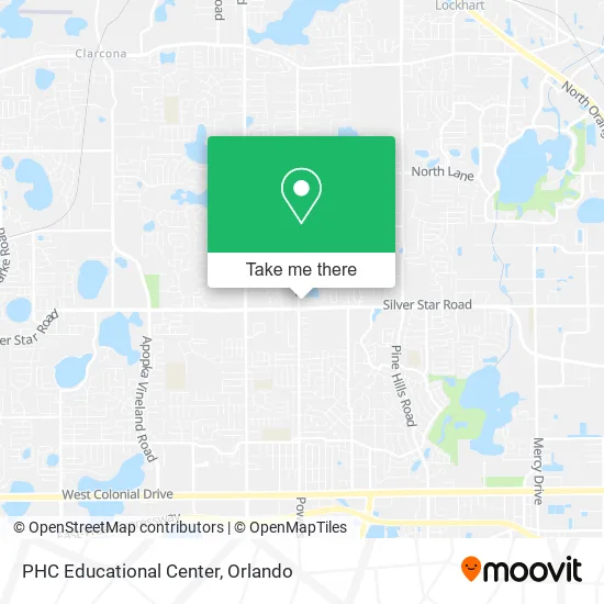 PHC Educational Center map