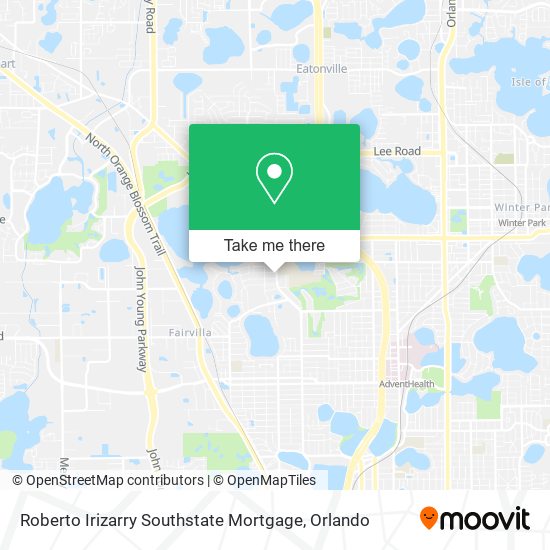 Roberto Irizarry Southstate Mortgage map