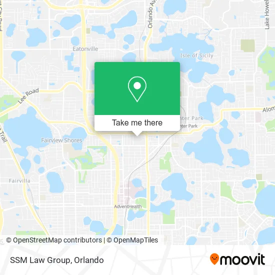 Mapa de SSM Law Group