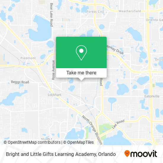 Bright and Little Gifts Learning Academy map
