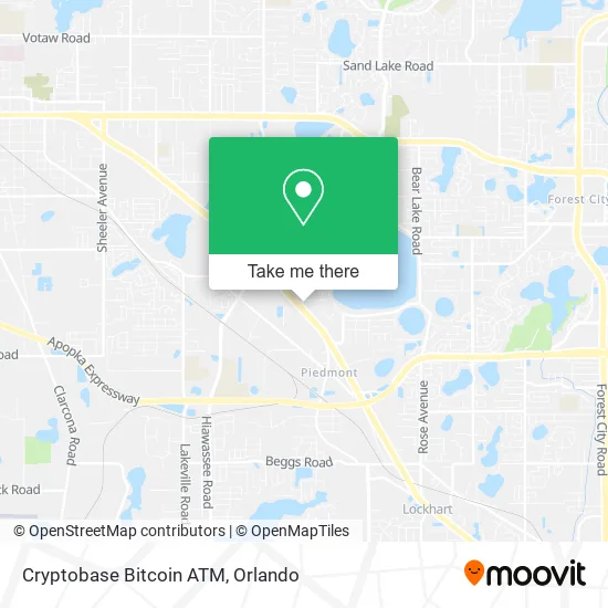 Cryptobase Bitcoin ATM map