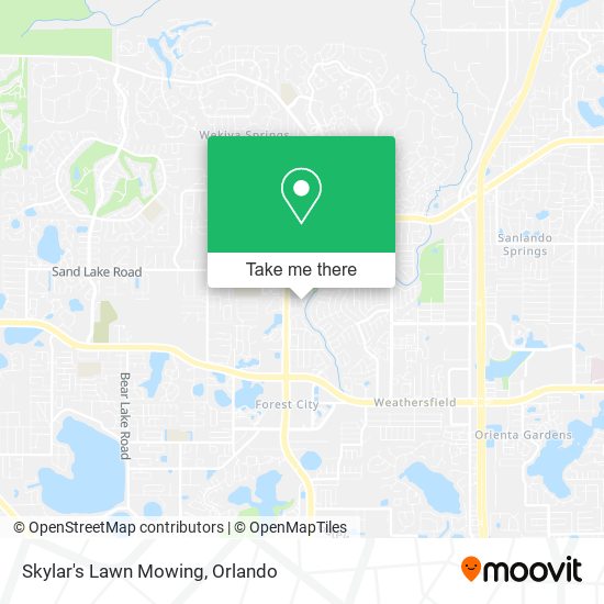Mapa de Skylar's Lawn Mowing