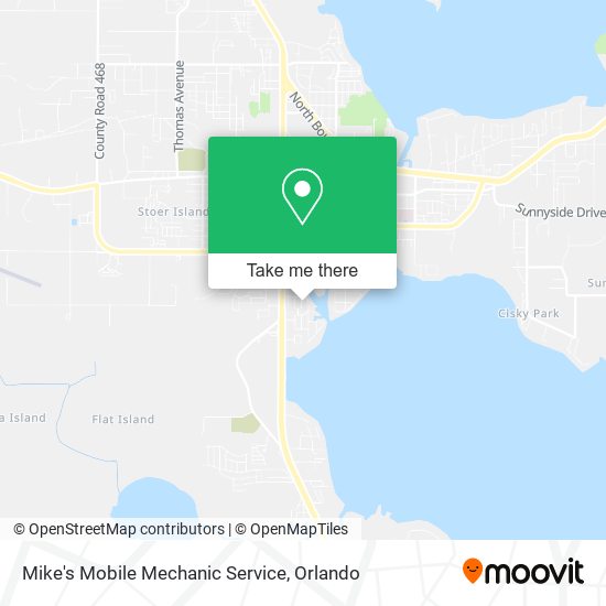 Mapa de Mike's Mobile Mechanic Service