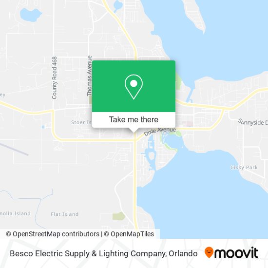 Mapa de Besco Electric Supply & Lighting Company