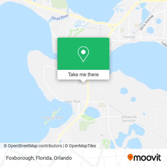 Foxborough, Florida map