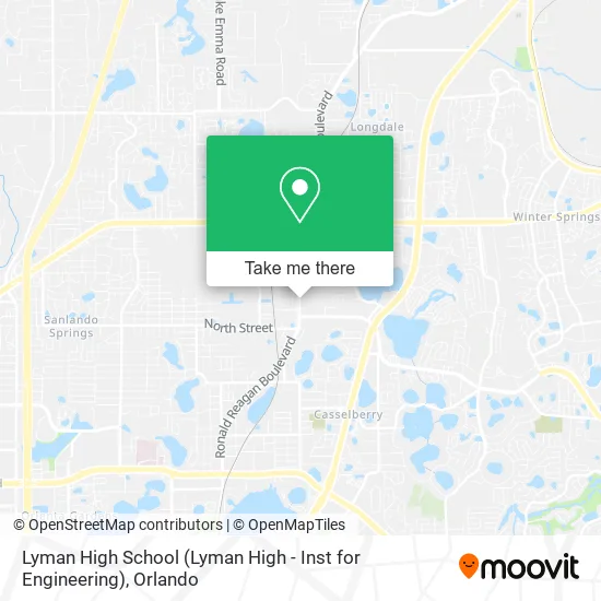 Lyman High School (Lyman High - Inst for Engineering) map