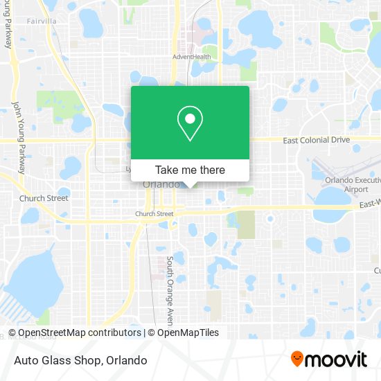 Auto Glass Shop map