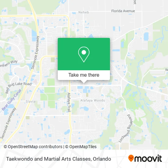 Mapa de Taekwondo and Martial Arts Classes