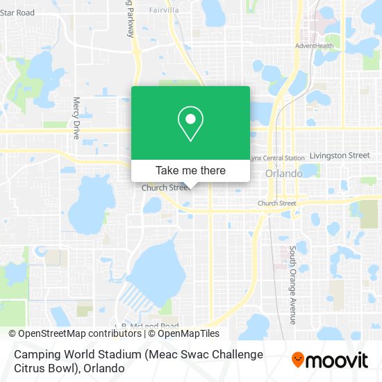 Camping World Stadium (Meac Swac Challenge Citrus Bowl) map