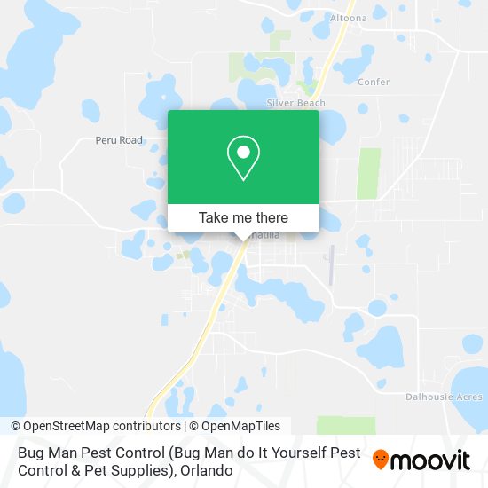 Bug Man Pest Control (Bug Man do It Yourself Pest Control & Pet Supplies) map