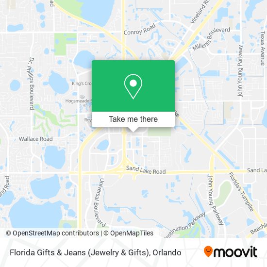 Florida Gifts & Jeans (Jewelry & Gifts) map