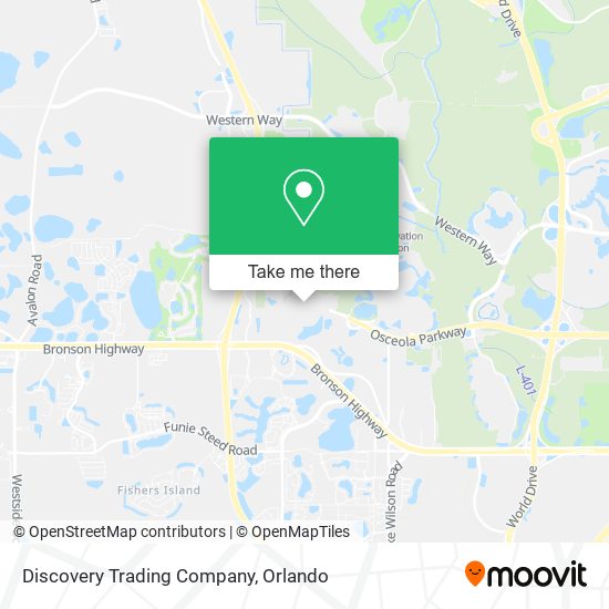 Mapa de Discovery Trading Company